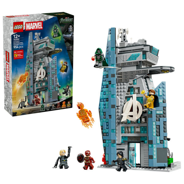 LEGO Marvel Super Heroes - Avengers: Doomsday Noul Turn al Răzbunătorilor 76352, 954 piese