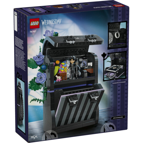 LEGO Wednesday - Rucsacul lui Wednesday 76787, 401 piese