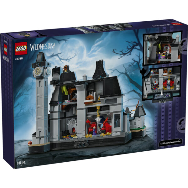 LEGO Wednesday - Academia Nevermore 76788, 890 piese
